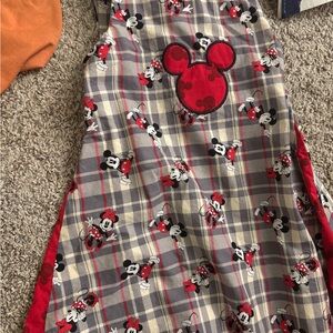 Plaid Mickey Mouse Dress